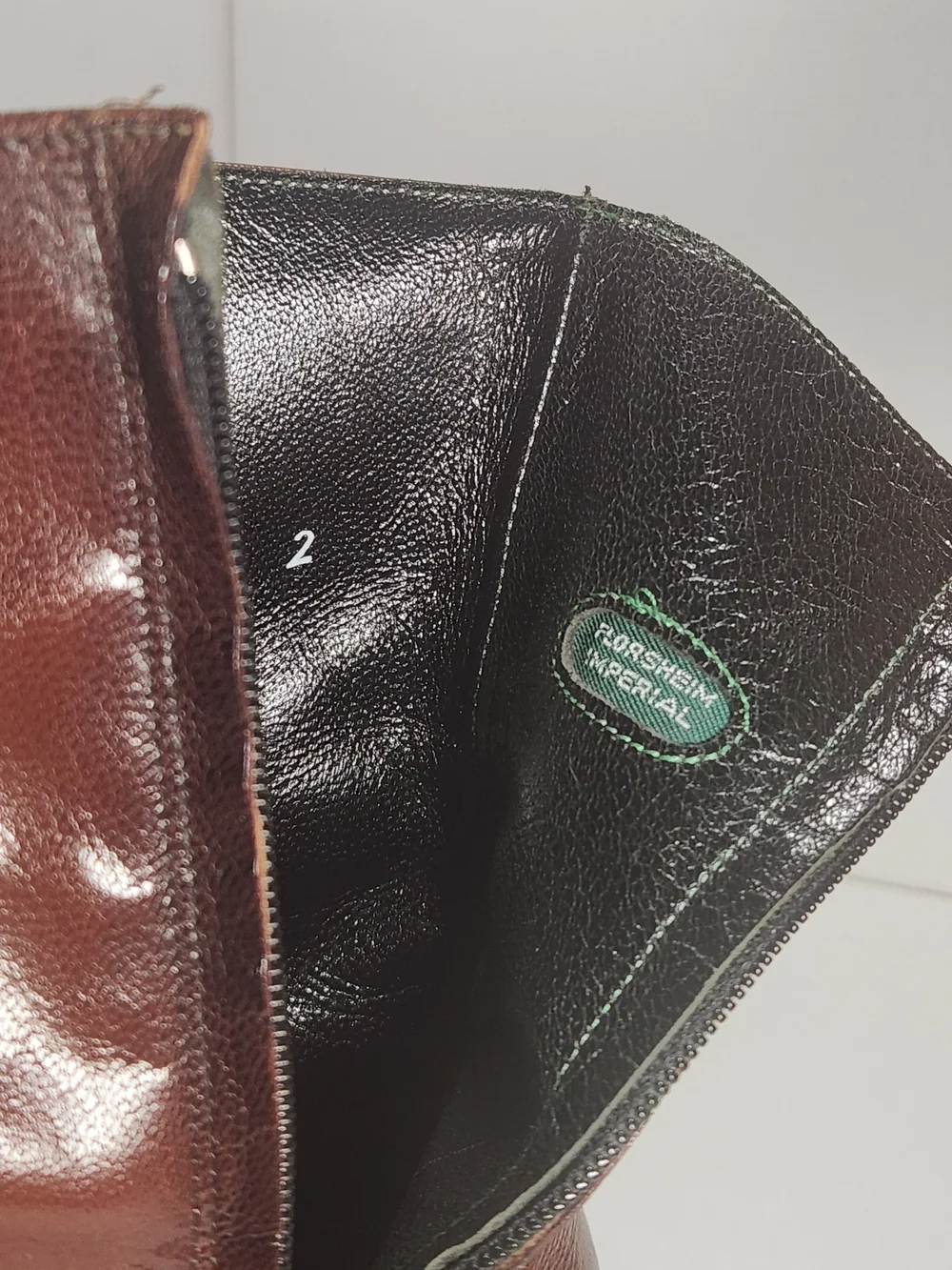 Florsheim Brown Leather Biker Boots - Classic Zip Boot 9